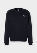 Under Armour RIVAL FLEECE - Sweatshirt - ultimate black/white