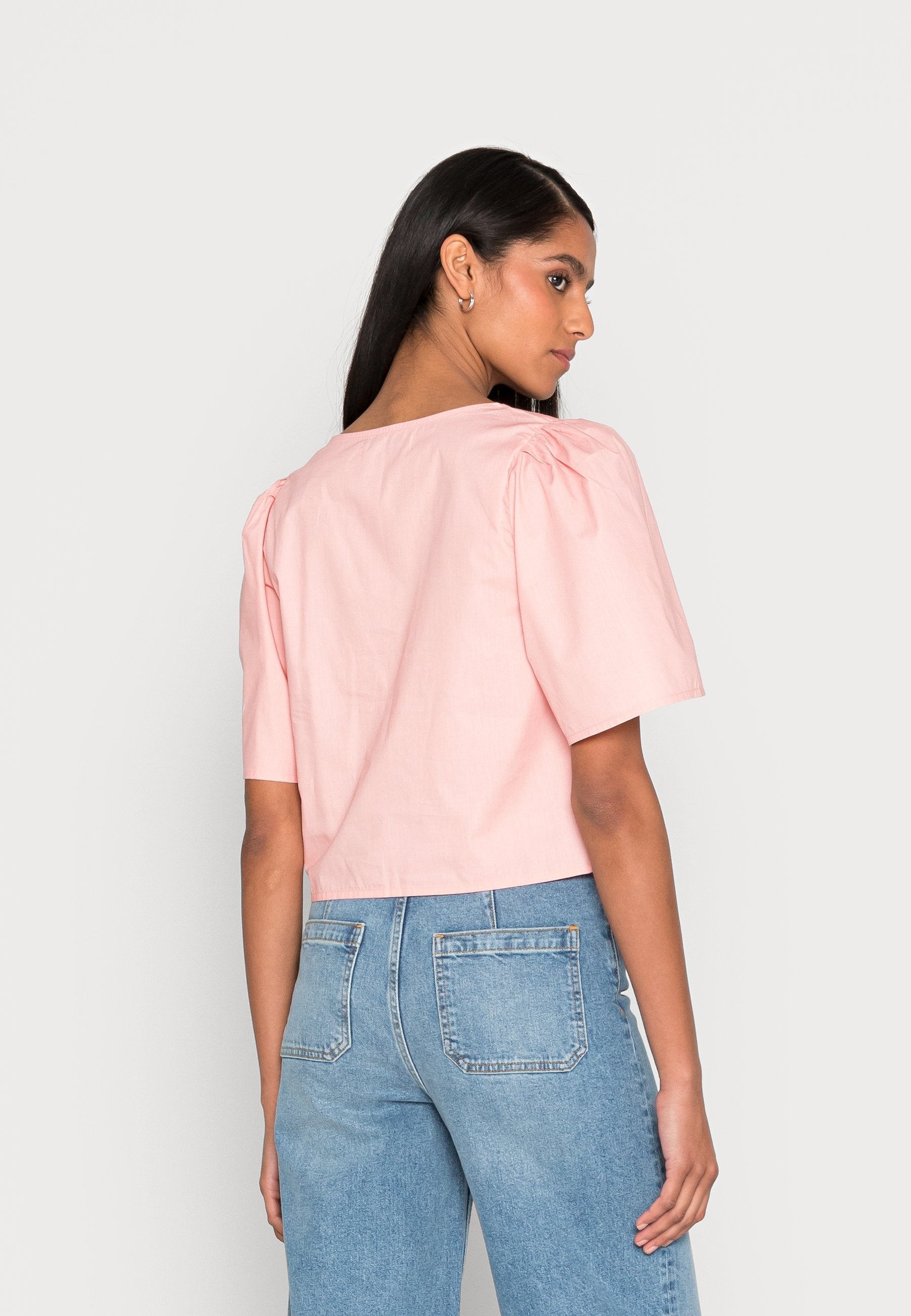 Abercrombie & Fitch EASY TIE FRONT POPLINFASHION