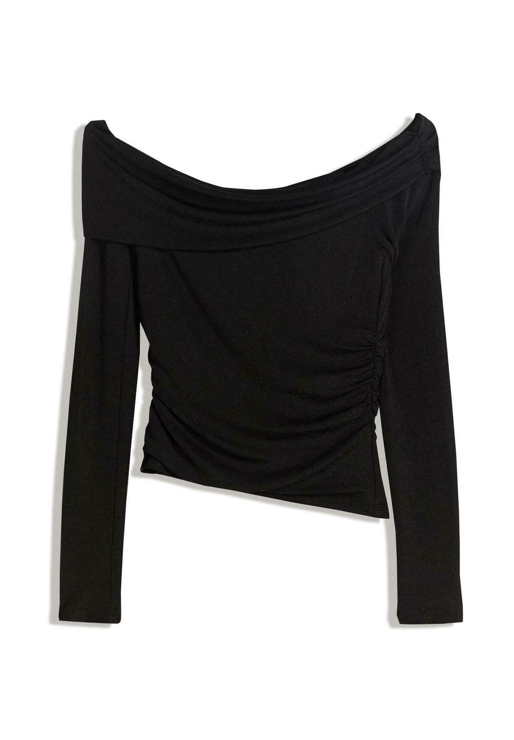 Bershka SHIMMERY TEXTURED-BARDOT
