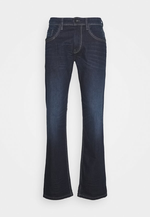 TOM TAILOR MARVIN - Straight leg jeans - dark stone/wash denim