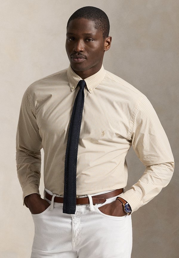 Polo Ralph Lauren Big & Tall GINGHAM STRETCH POPLIN SHIRT