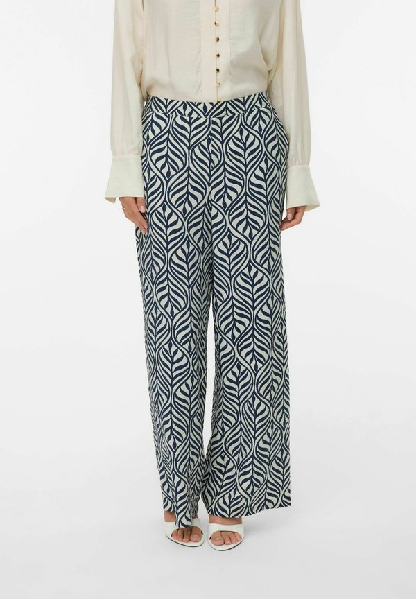 Vero Moda Wide-leg VMJOSIE High waist - Trousers - birch