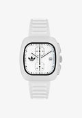 adidas Originals QUARTZ RETRO WAVE TWO - Chronograph watch - white