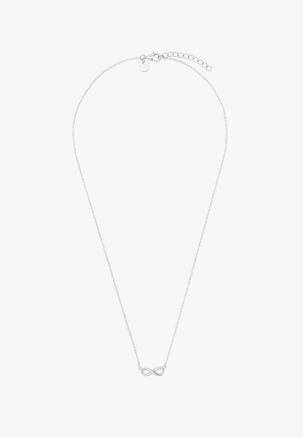 TOM TAILOR MIT ANHÄNGER INFINITY - Necklace - metal