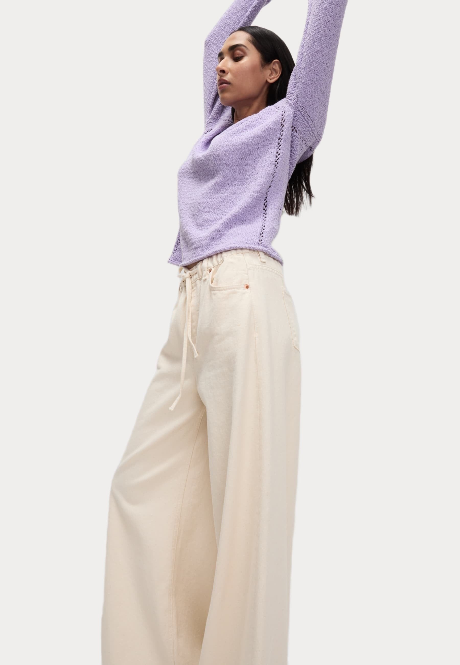 Marks & Spencer COTTON RICH TEXTURED V-NECK