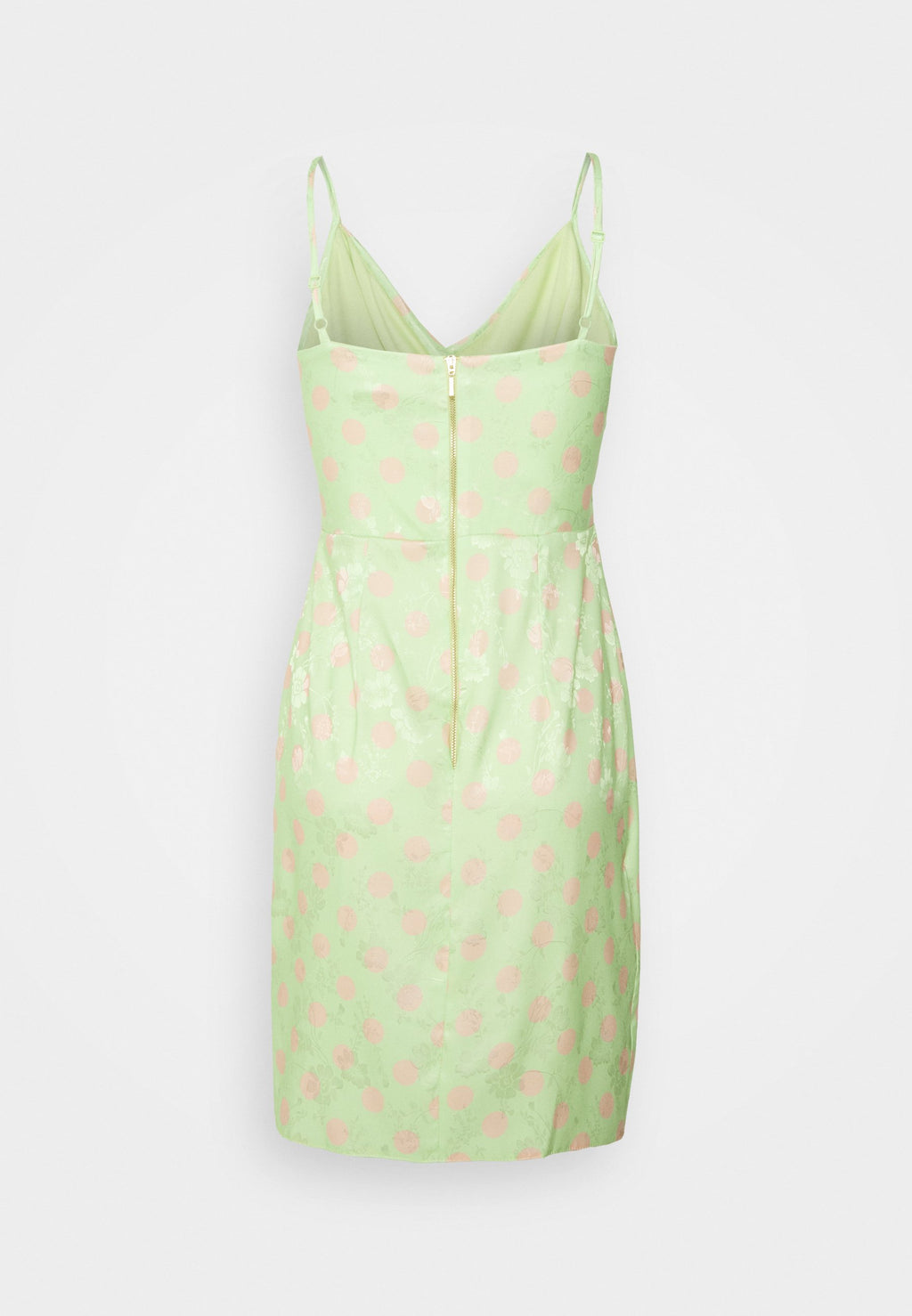 Closet LONDON WRAP SLIP DRESS