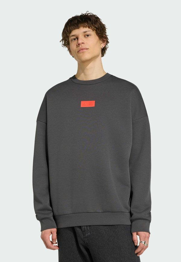 adidas Performance AUDI REVOLUT F1 TEAM ELEVATED CREW SWEAT - Sweatshirt - utility black hi-res red