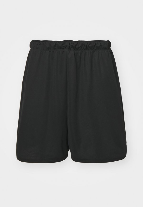 Nike Performance ATTACK PLUS - Sports shorts - black/white/reflective silver