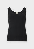Calvin Klein VARIGATED NANO LOGO TANK - Top - black