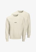 Jack & Jones 2 PACK - Sweatshirt - grau