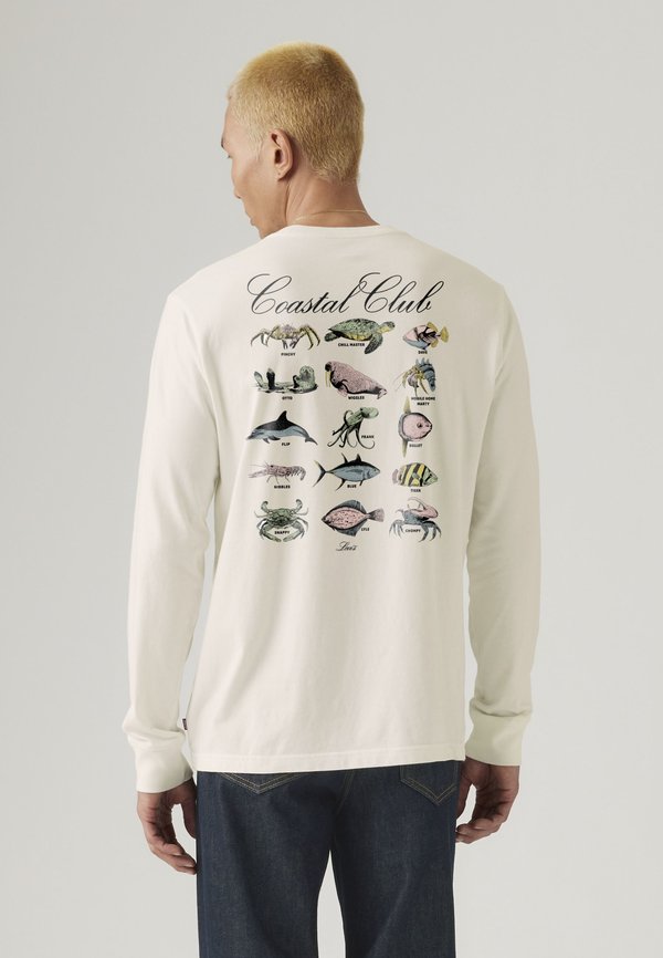 Levi's® GRAPHIC - Long sleeved top - coastal club 1 egret body