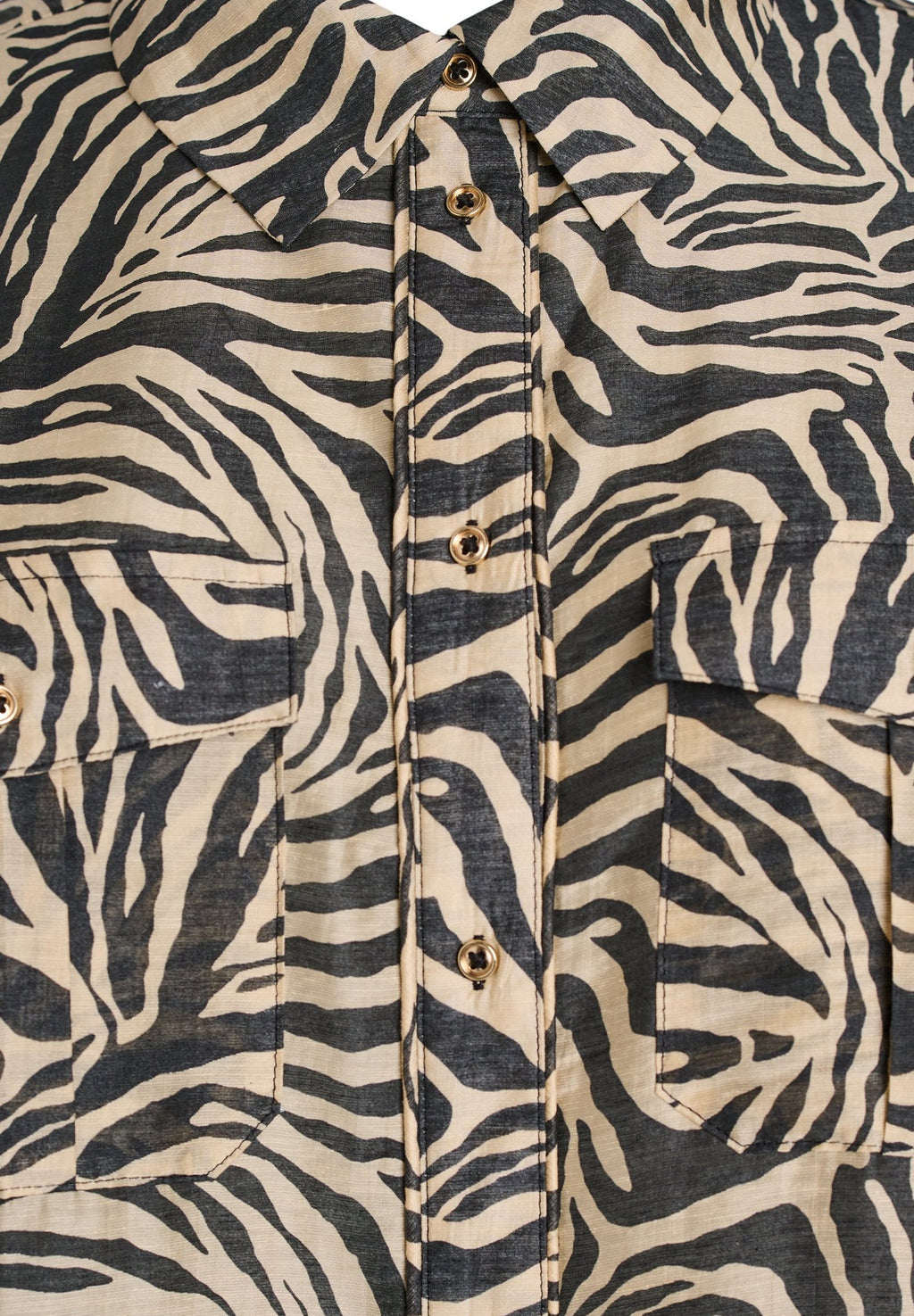 Zizzi LOCKER SITZENDES MIT TIERPRINT UND BRUSTTASCHEN