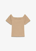 Vero Moda AWEMMA - Basic T-shirt - warm sand