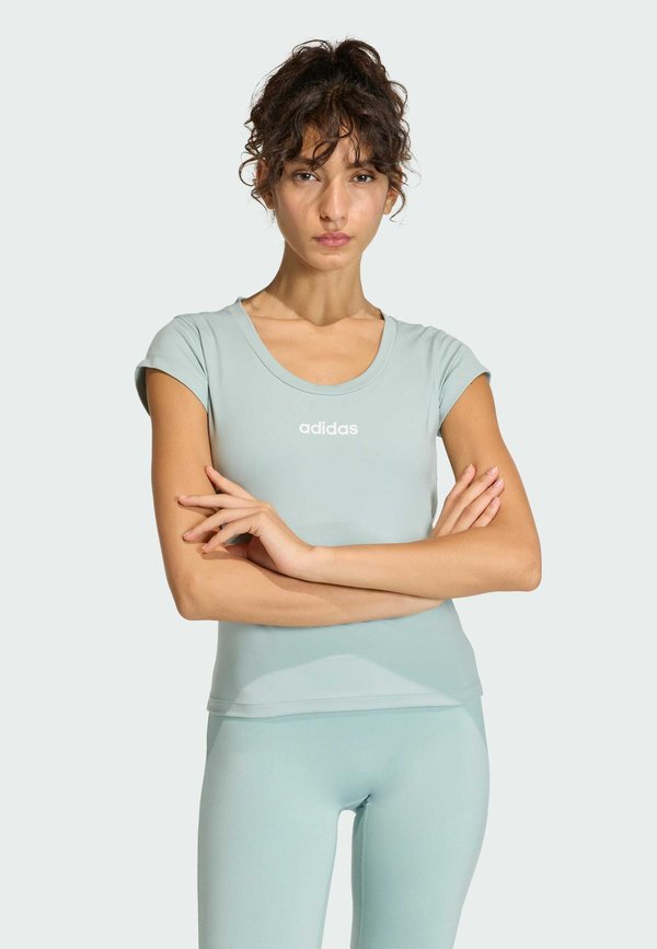 adidas Performance HYPERGLAM BABY - Basic T-shirt - sage