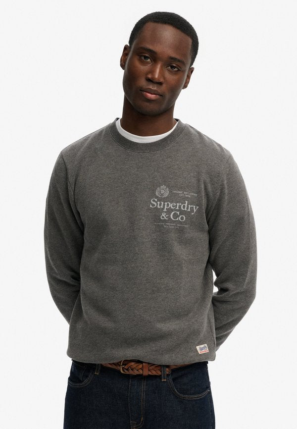 Superdry & Co COMPANY - Sweatshirt - light charcoal marl