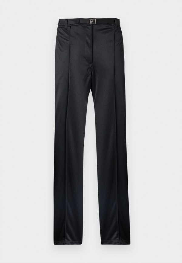 Nike Sportswear BELTED PINTUCK PANT - Trousers - black