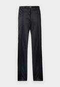 Nike Sportswear BELTED PINTUCK PANT - Trousers - black
