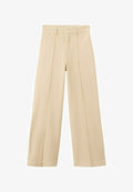 Mango Trousers - light yellow