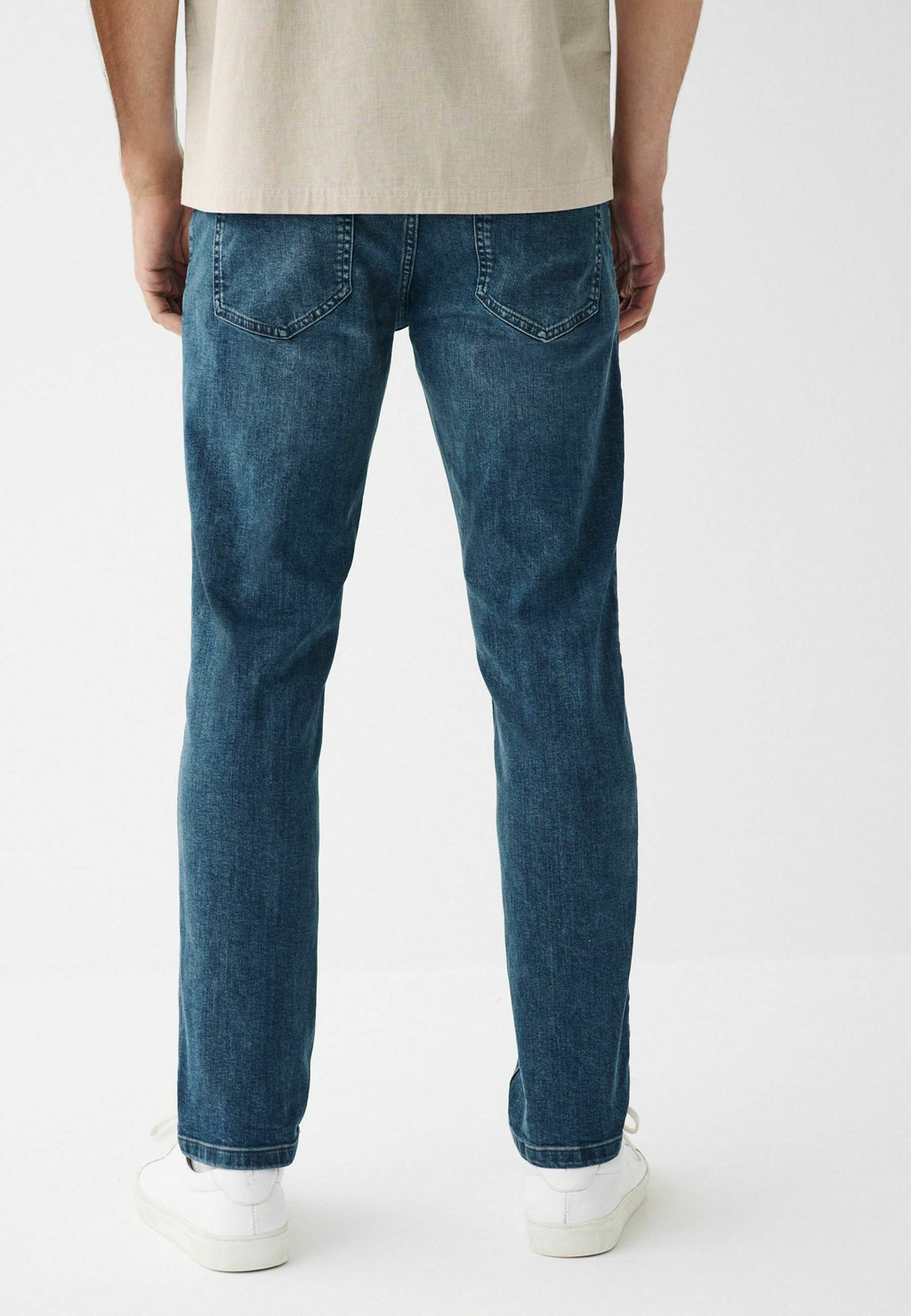 Next SLIM FIT BELTED JEANS