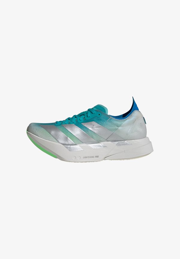 adidas Performance ADIZERO ADIOS PRO 4 - Road running shoes - hi-res aqua/matte silver/grey one