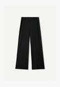 Bershka WIDE - Trousers - black