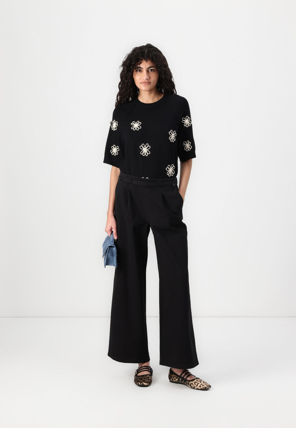 ONLSTELLA WIDE PULL UP PANT Media 2