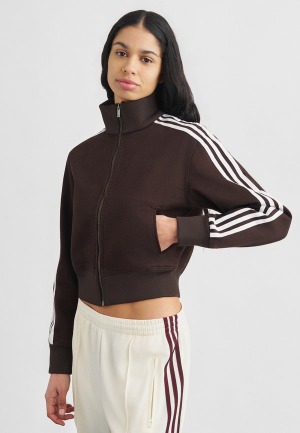 adidas Originals FIREBIRD - Denim jacket - aurora coffee