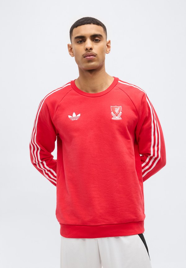 adidas Originals LIVERPOOL FC CREW  - Club wear - pure ruby