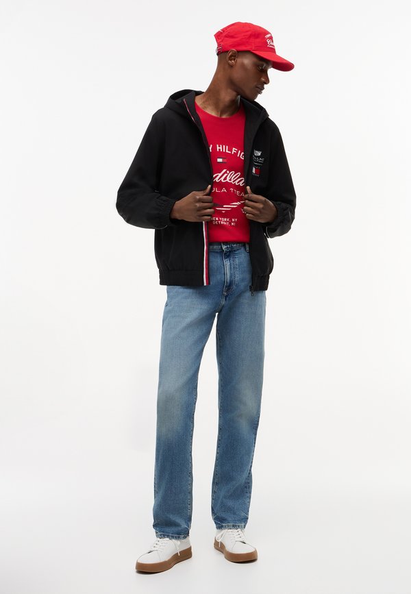 Tommy Hilfiger TH X CADILLAC FORMULA 1 TEAM WINDBREAKER ZIP UNISEX - Summer jacket - black