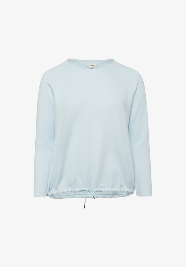 s.Oliver SWEATSHIRT - Long sleeved top - arktisblau