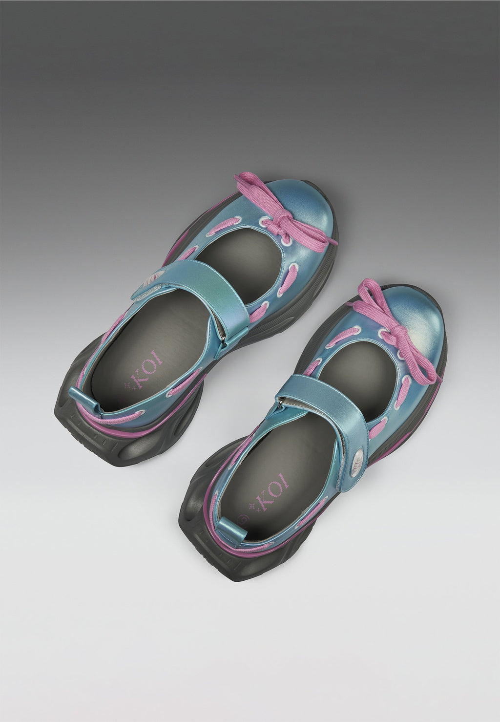 Koi Footwear LAVENDER WAVES CHUNKY MARY JANES