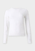 Vero Moda VMZIA FUNNEL NECK - Long sleeved top - bright white