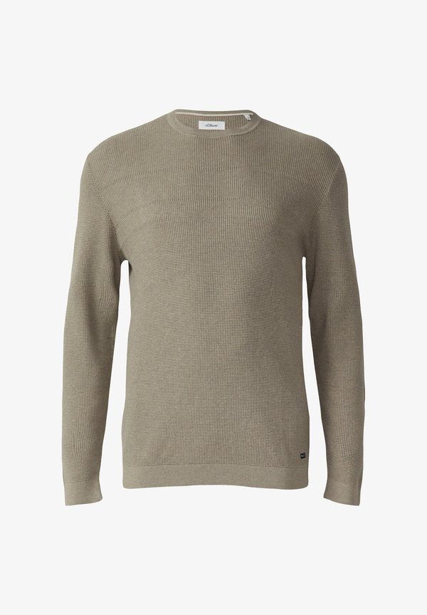 s.Oliver PULLOVER - Jumper - helles beige