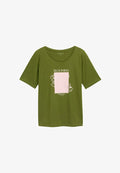 TOM TAILOR PLUS SIZE - Print T-shirt - deep ivy green