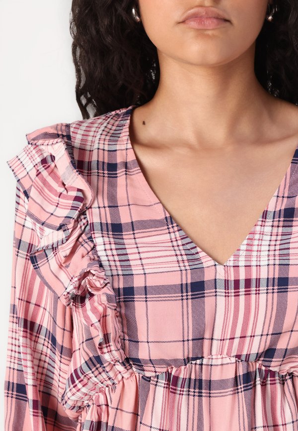 Vero Moda VMCAMILLO CHECK V NECK