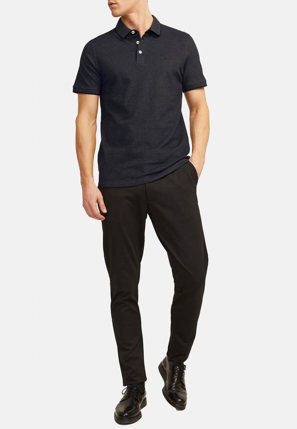 Jack & Jones 3ER PACK  - Polo shirt - weiß grau schwarz