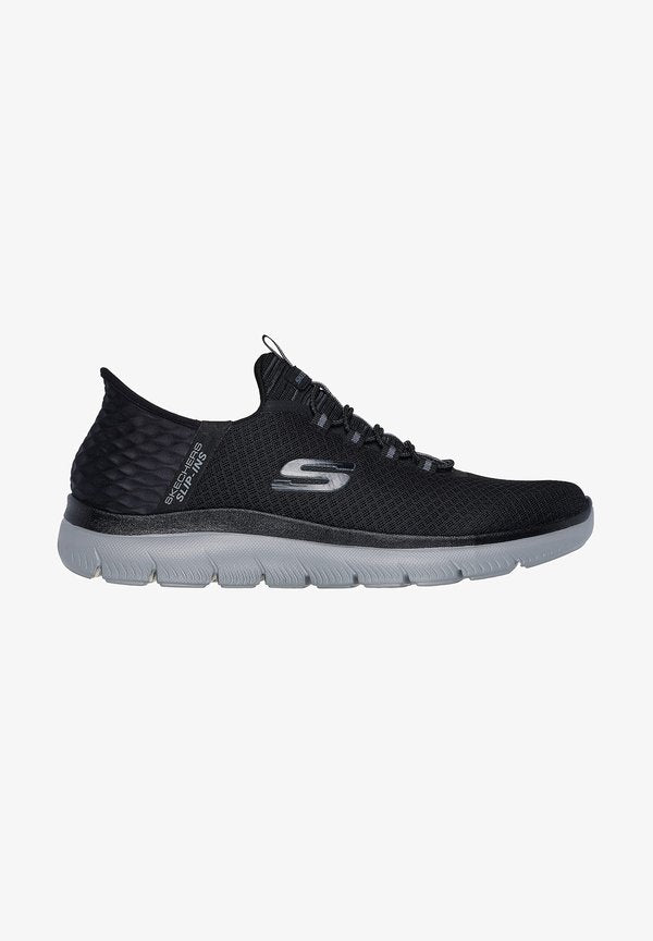 Skechers HIGH RANGE - Trainers - bkcc black charcoal