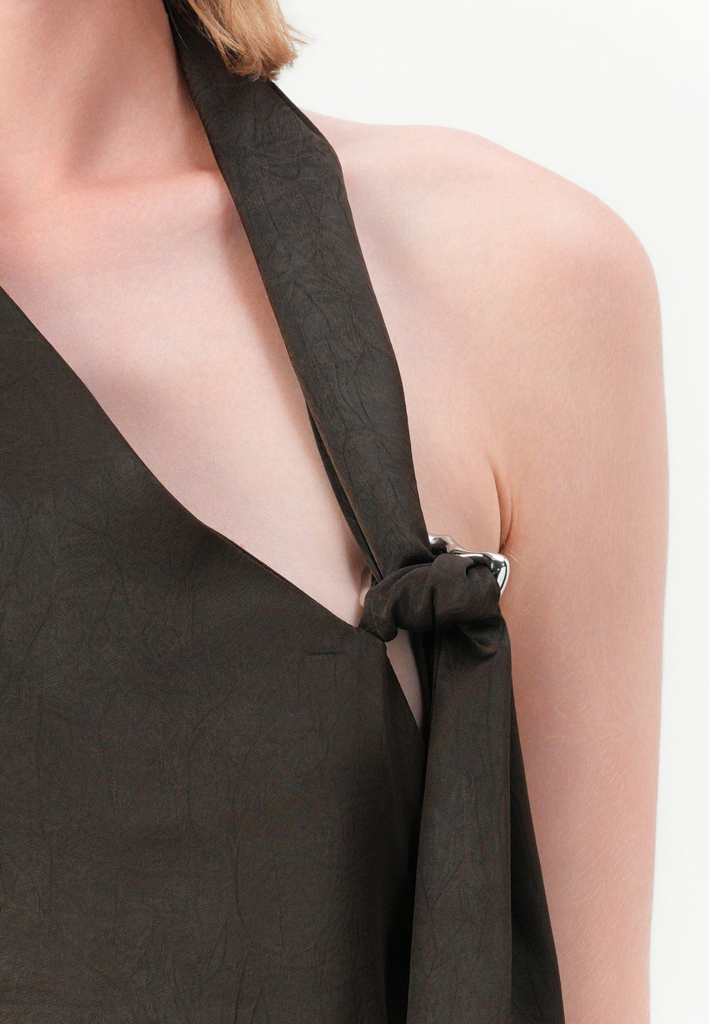 Selected SLFCECILIA SLIM NECKHOLDER ANKLE DRESS