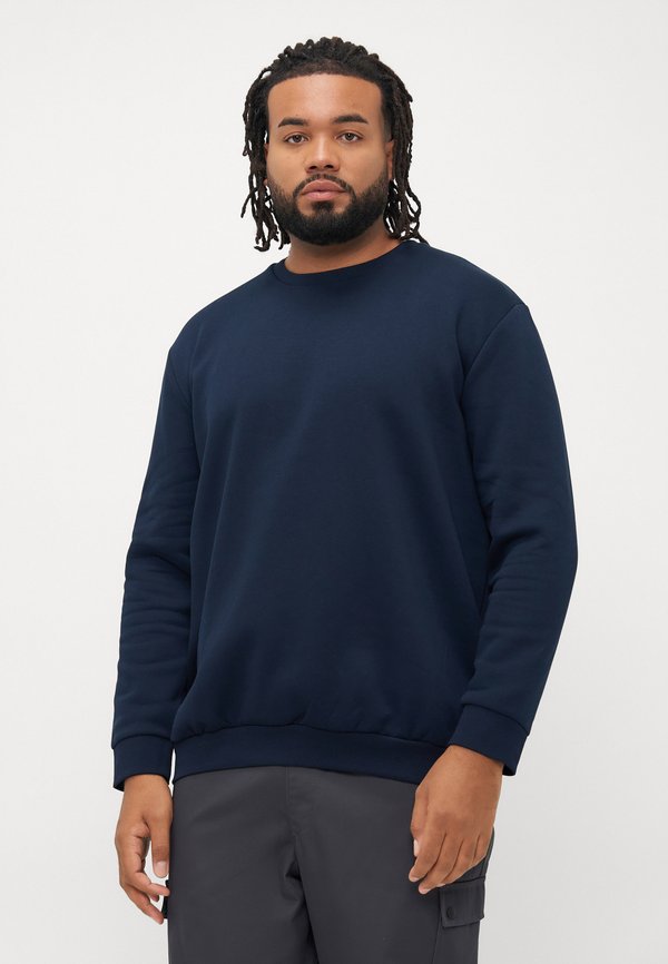 Jack & Jones JJEBRADLEY CREW - Sweatshirt - navy