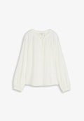TOM TAILOR CRINKLE MIT BINDEBAND - Blouse - whisper white
