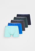 Jack & Jones JACRON SOLID TRUNKS 5 PACK - Trunks - lapis blue/asphalt/sky captain/aruba blue/magical forest