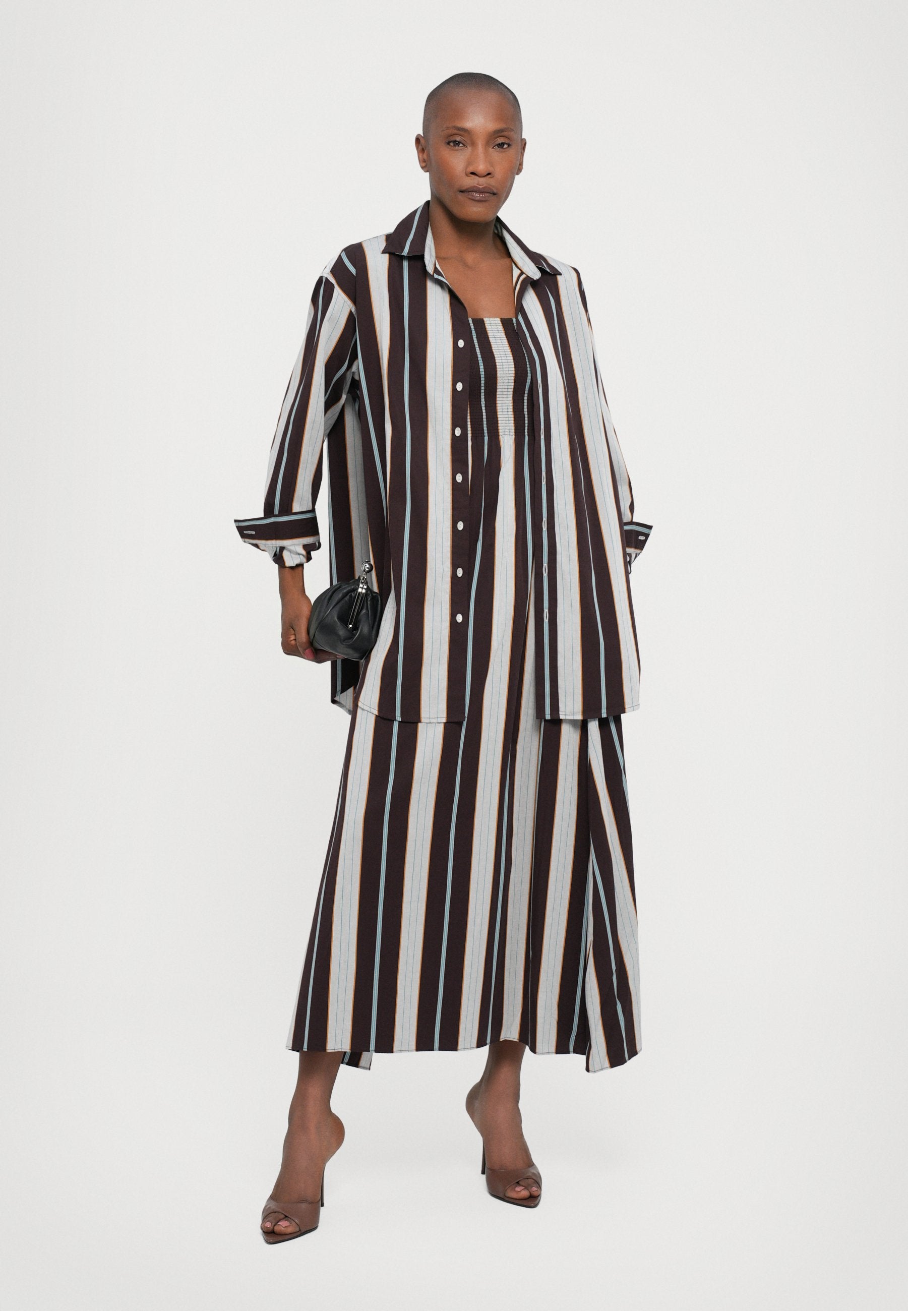 Faithfull the brand LEONIE OVERSIZED SHIRT DRESS