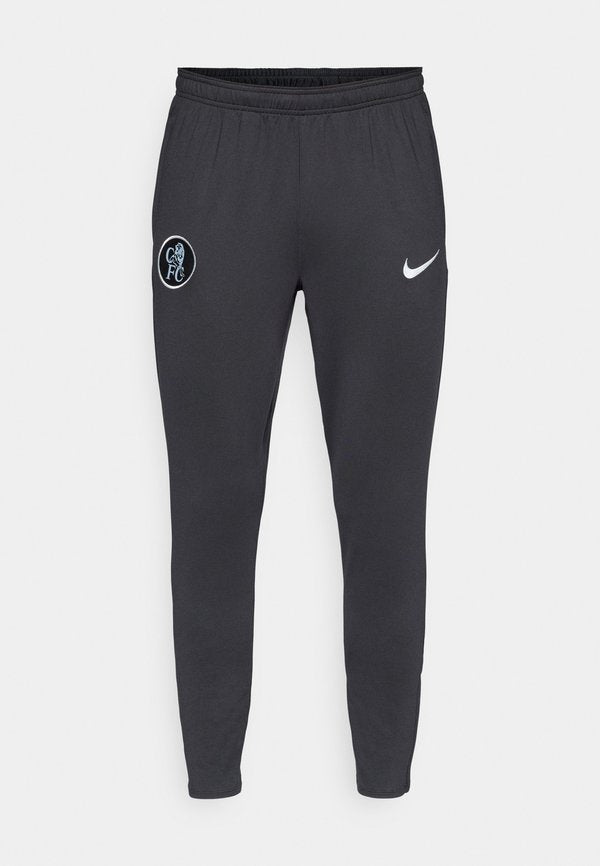 Nike Performance CHELSEA FC STRIKE THIRD PANT - Club wear - black/field silver-coloured