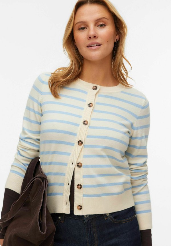 Vero Moda Knitted VMSABA Knit - Cardigan - birch
