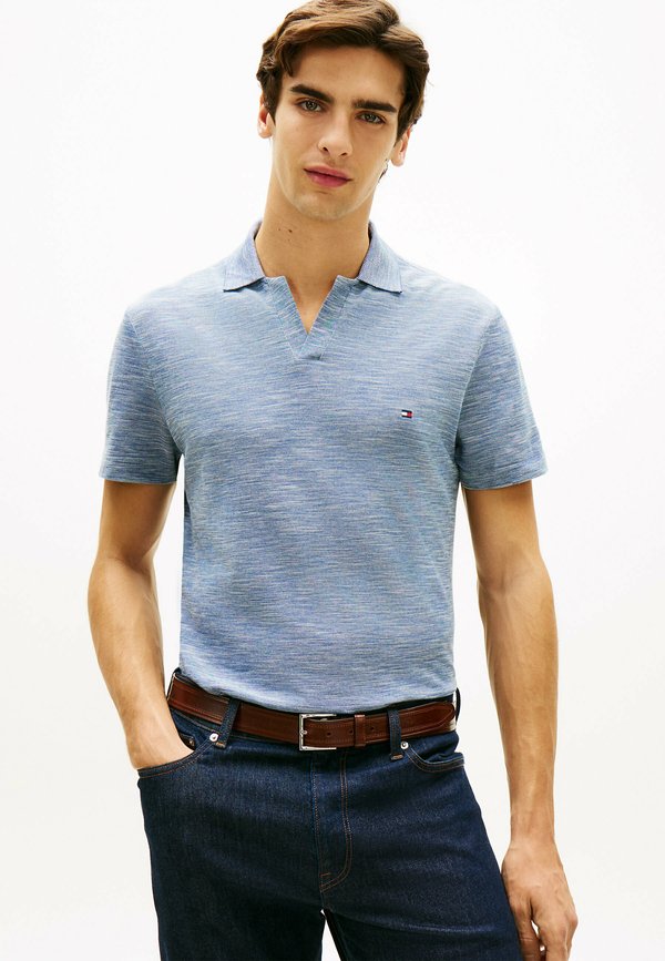 Tommy Hilfiger Polo shirt - blue jean   white
