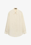 Mango Button-down blouse - light yellow