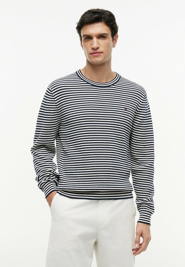 Tommy Hilfiger Jumper - carbon navy  ivory petal