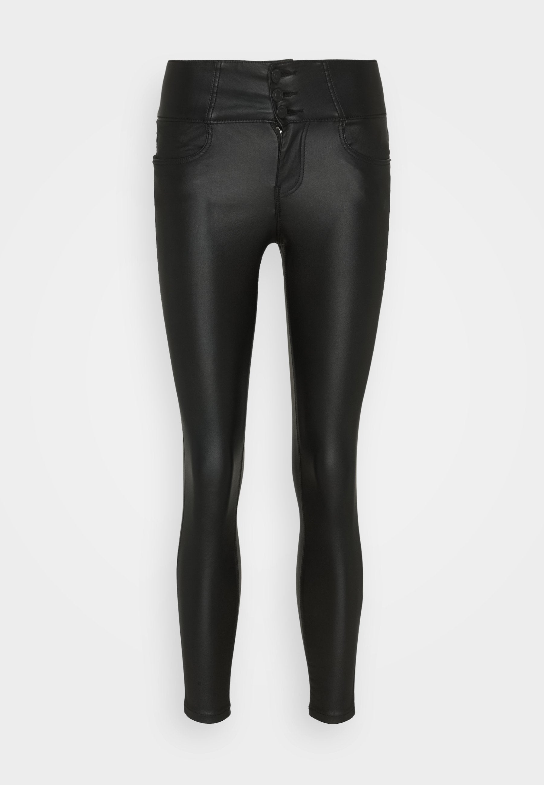 VMDONNA SKINNY COATED PANTS - Vero Moda Petite - View 1