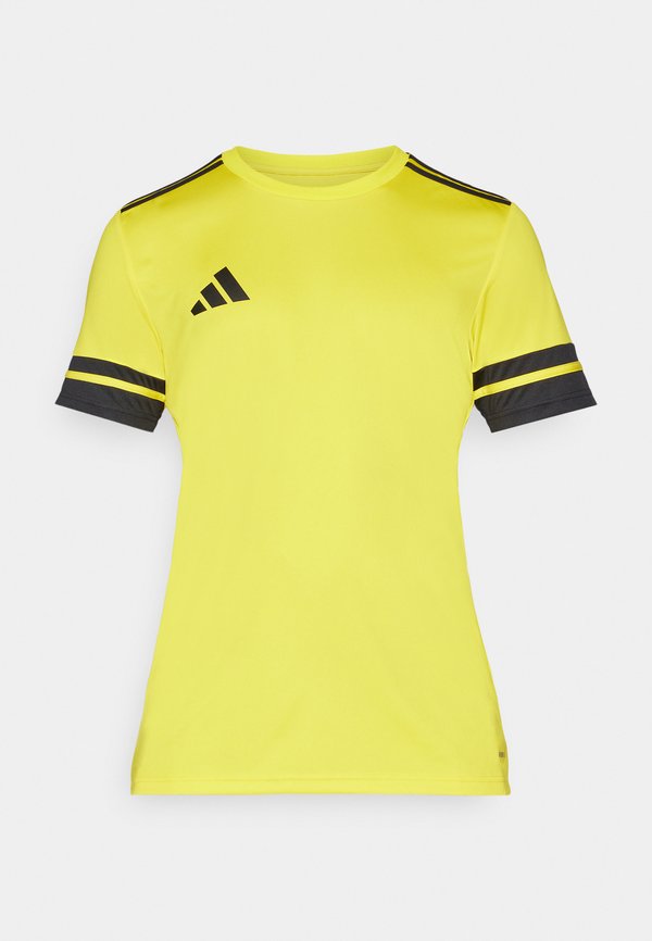 adidas Performance SQUADRA25 SHORT SLEEVE - Sports T-shirt - team yellow/black