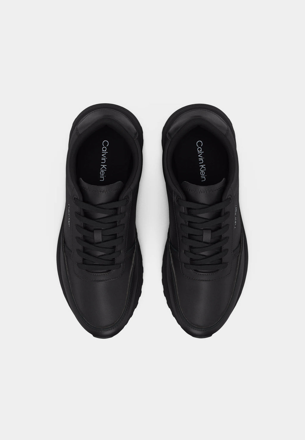 Calvin Klein CITY RUNNER LACEUP - Trainers - triple black